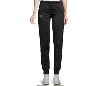 NWT Kappa logo black pants slim fitting size large